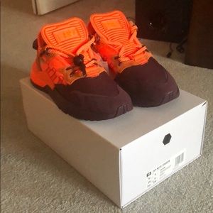 burgundy and orange ivy park adidas